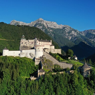 Außenansicht der Burg Hohenwerfen | © Salzburger Burgen & Schlösser
