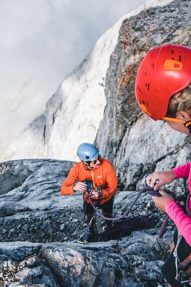 Klettern am Matrashaus | © Hochkönig Tourismus GmbH