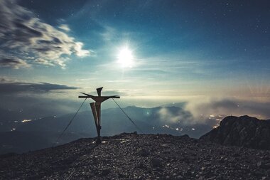 Gipfelkreuz beim alpinen Wandern am Hochkönig | © Hochkönig Tourismus GmbH