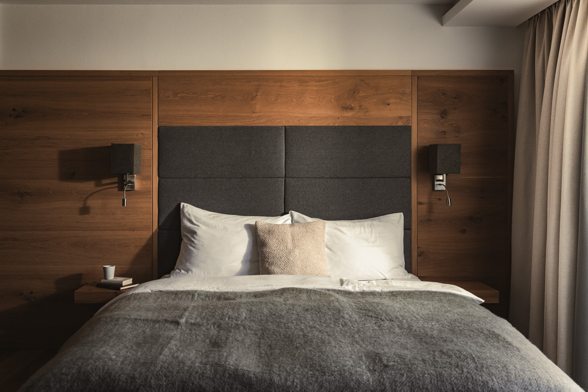 Schlafzimmer im Appartement im Sunnsait | © Karin Pasterer