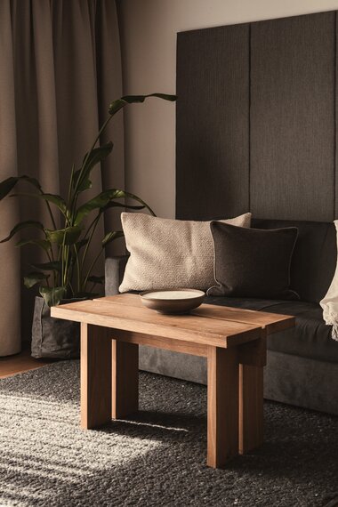 Wohnzimmer im Appartement im Sunnsait | © Karin Pasterer